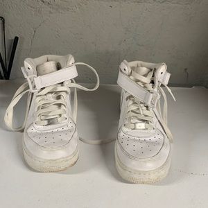 Nike Air Force one hi tops youth size 5